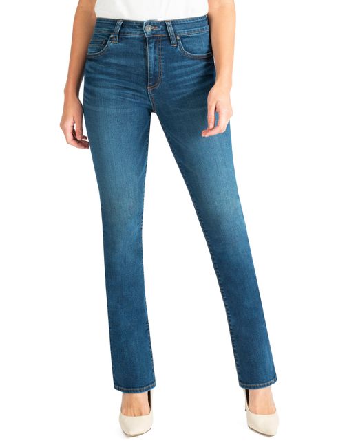 Kut From The Kloth Natalie High Waist Bootcut Jeans in Blue Lyst