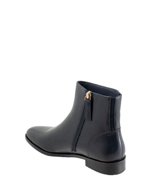 Trotters Black Ava Bootie
