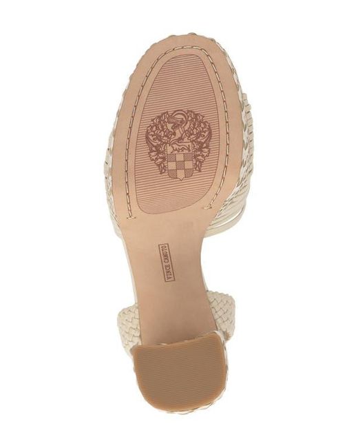 Vince Camuto Natural Pessa Ankle Strap Platform Sandal