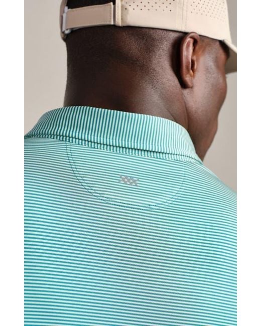 Rhone Green Drive Time Performance Polo for men