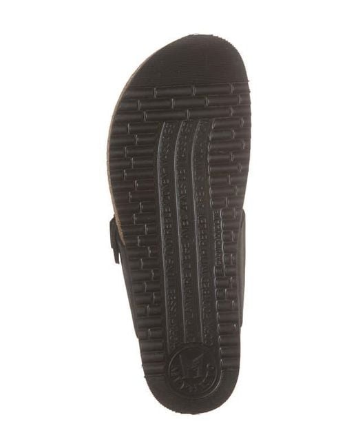 Mephisto Black Helen Toe Loop Sandal