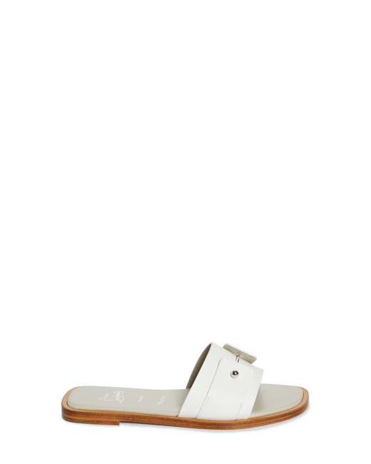 Christian Louboutin White Chambelimule Donna Slide Sandal