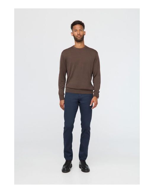 DU/ER Blue Nustretch Trouser for men