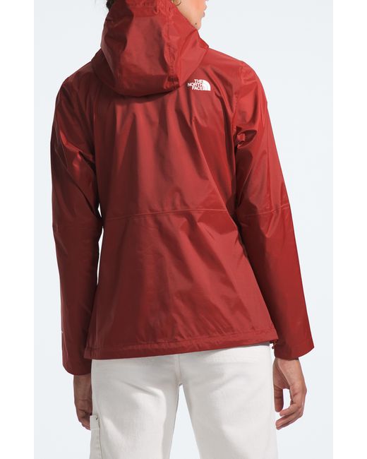 The North Face Red Alta Vista Water Repellent Hooded Jacket