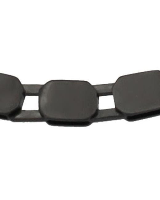 AllSaints Metallic Hex Link Collar Necklace for men