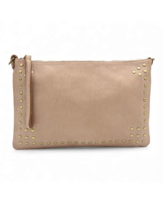 Bolsa Nova Natural Boho Clutch