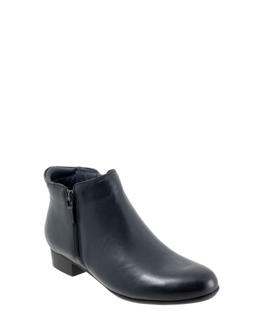 Trotters Blue Major Bootie