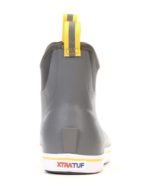 XtraTuf Blue 6-Inch Ankle Deck Boot for men