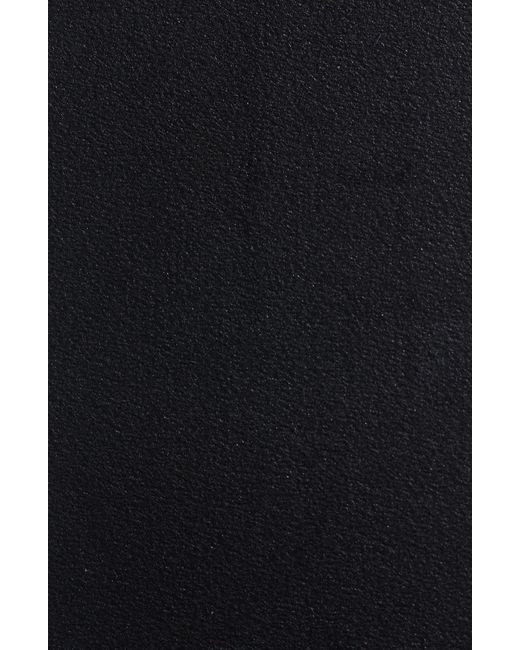 Balenciaga Hourglass Logo Buckle Leather Belt in Black for Men | Lyst