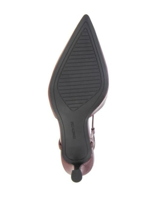 Kenneth Cole Brown Urka Pointed Toe Pump