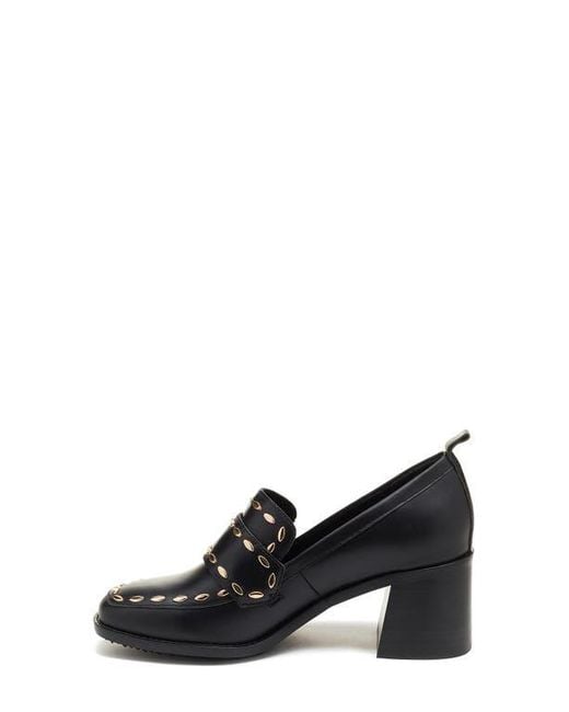 Kelsi Dagger Brooklyn Black Involve Loafer Pump
