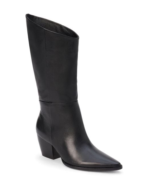 Matisse Black Edie Leather Tall Boot