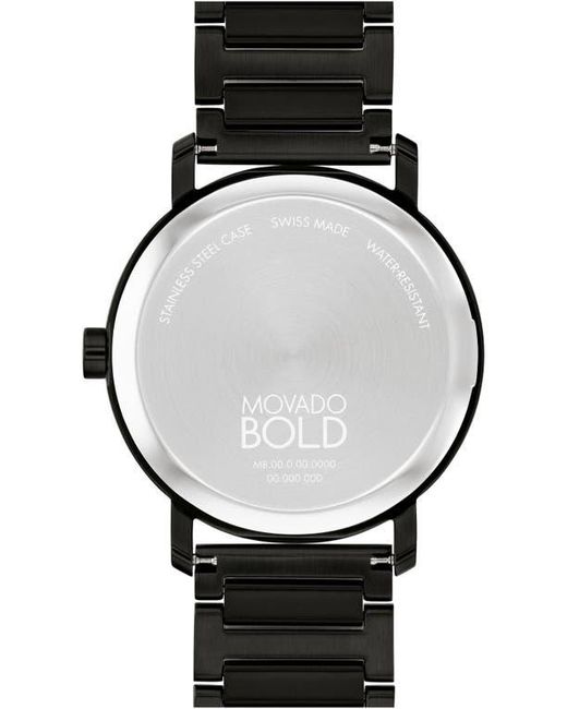 Movado Black Bold Evolution 2.0 Bracelet Watch, 40Mm for men