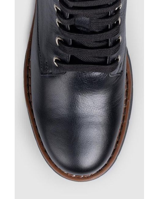 Manuela Black Ibiza Lace Up Bootie