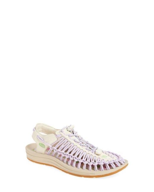 Keen White 'Uneek' Sandal