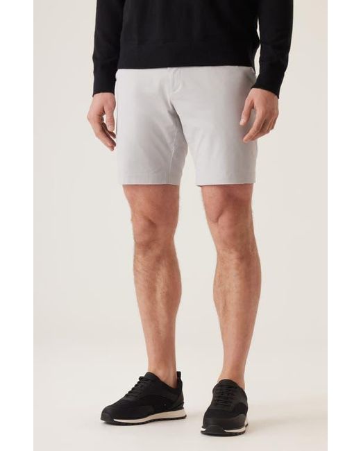 Dek Black Galaxy Ultra 4X Stretch Twill Bermuda Shorts for men