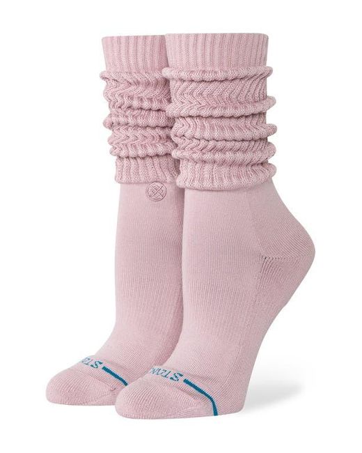 Stance Purple Icon Slouch Crew Socks