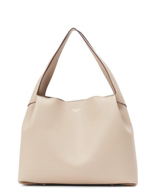 Rag & Bone Slade Leather Tote in Natural | Lyst