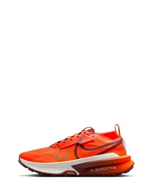 Nike Red Zegama 2 Trail Running Shoe for men