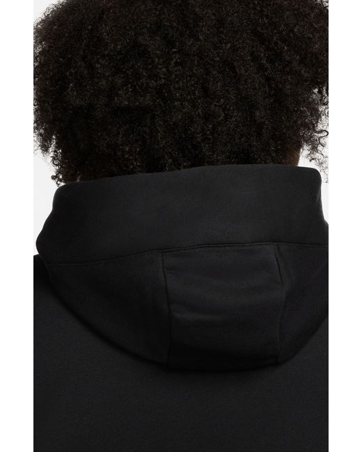 Nike Black Sportswear Phoenix Oversized Full Zip Hoodie