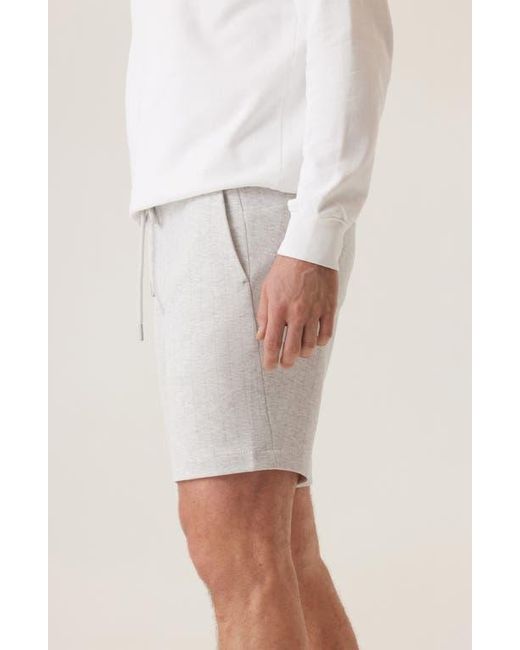 Dek White Infinity 360 Jerseyluxe Heather Shorts for men