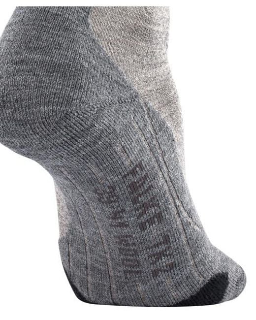 Falke Gray Tk2 Explore Wool Hiking Socks