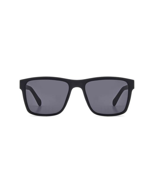 Fossil Multicolor 56Mm Square Sunglasses for men