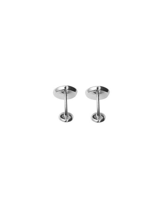 Burberry Metallic Knight Stamp Cufflinks for men
