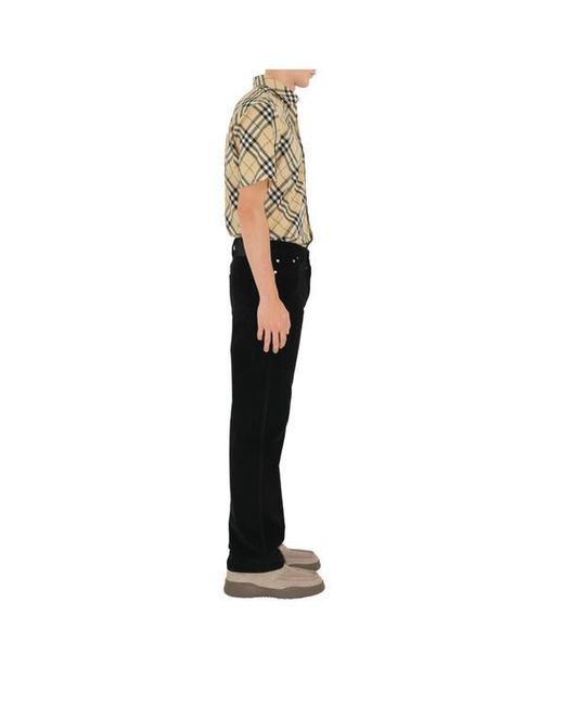 Burberry Multicolor Regular Fit Check Cotton Shirt for men