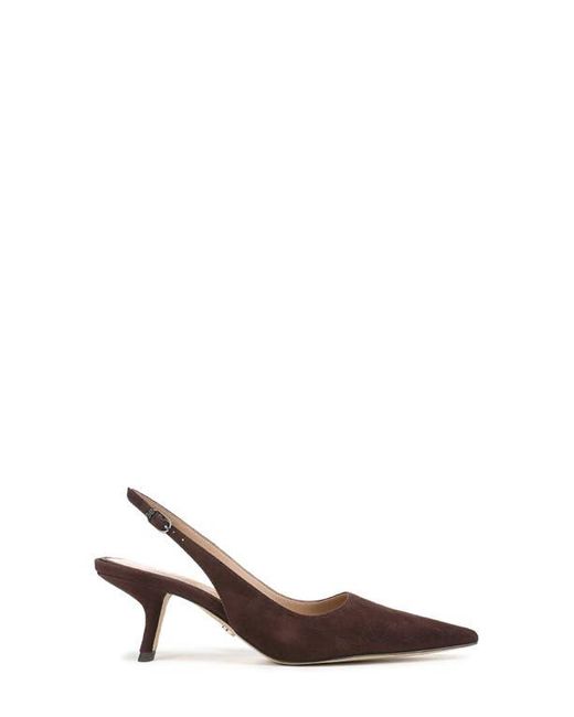 Sam Edelman Brown Bianka Slingback Pointed Toe Pump