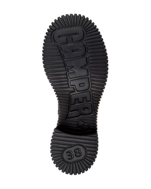 Camper Black Pix London Zip Boot