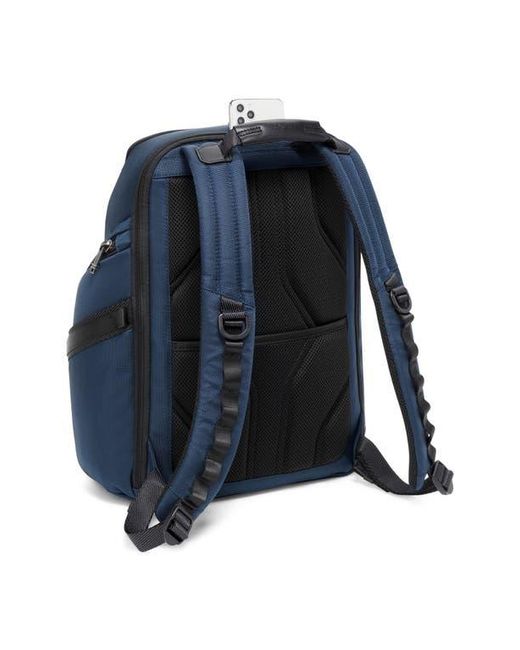 Tumi Blue Alpha Bravo Search Backpack for men