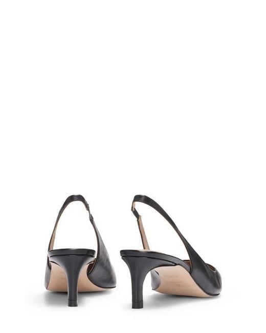 Boss Black Janet Slingback Pointed Toe Pump