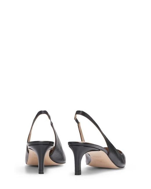 Boss Black Janet Slingback Pointed Toe Pump