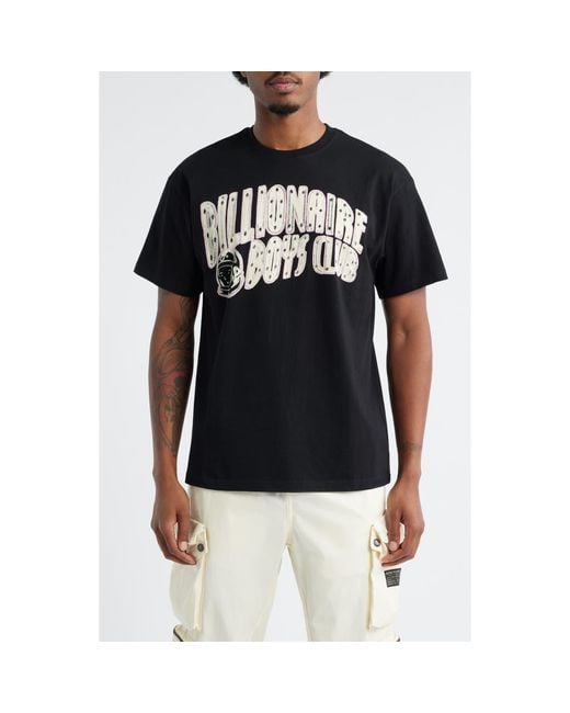 BBCICECREAM Men's Black Curse Graphic T-Shirt