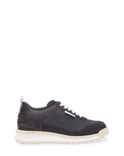 Thom Browne Blue Alumni Tech Runner Sneaker for men