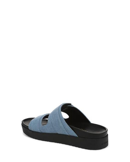 Vionic Blue Riviera Platform Sandal