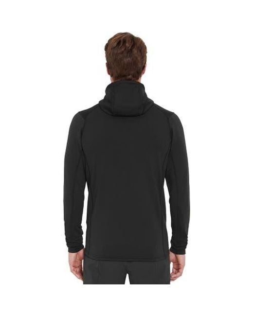 Rab Black Superflux Hooded Jacket for men