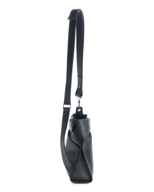 Givenchy Black Small Belted Leather Sling Bag for men