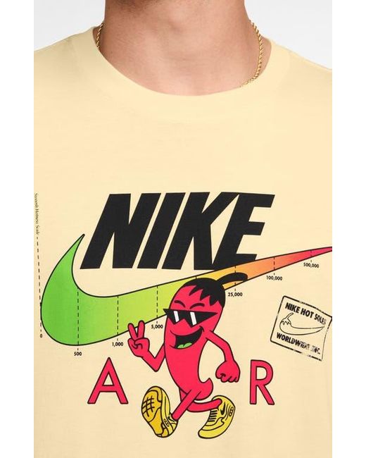 Nike Natural Hot Soles Graphic T-Shirt for men