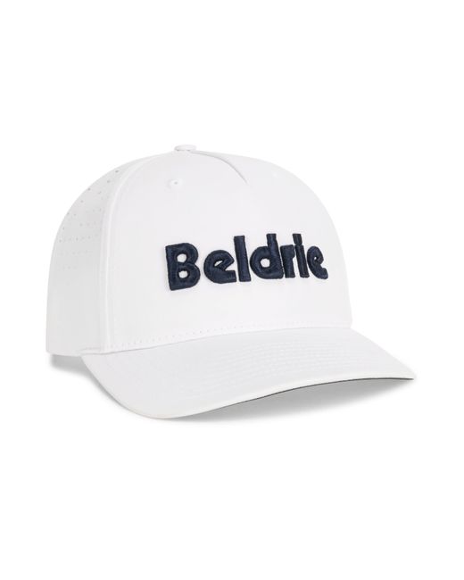 Beldrie White Snapback Hat