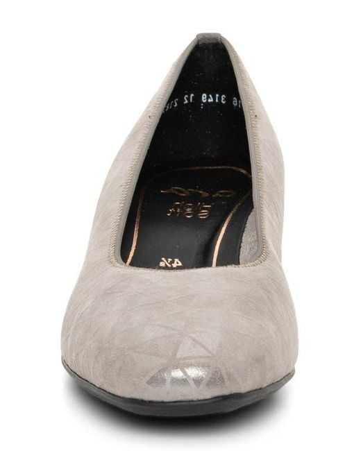 Ara White Gabrielle Pump
