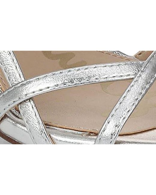 Sam Edelman White Elissa Slingback Sandal