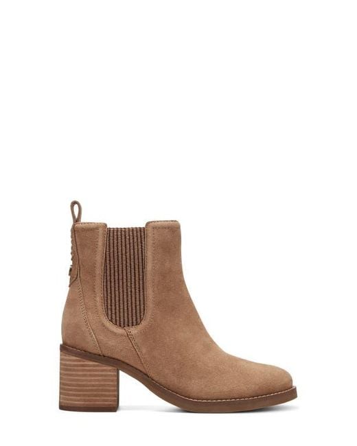 Earth Brown Cassi Side Zip Boot