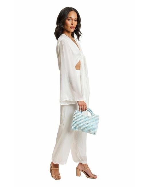 Moda Luxe Blue Nya Tote