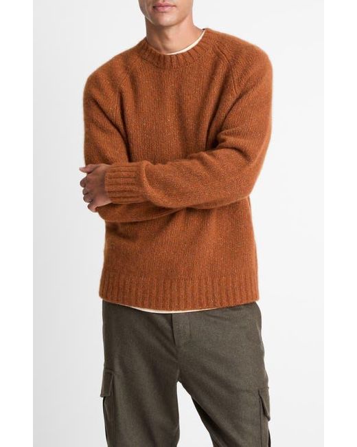 Vince Brown Donegal Raglan Sweater for men