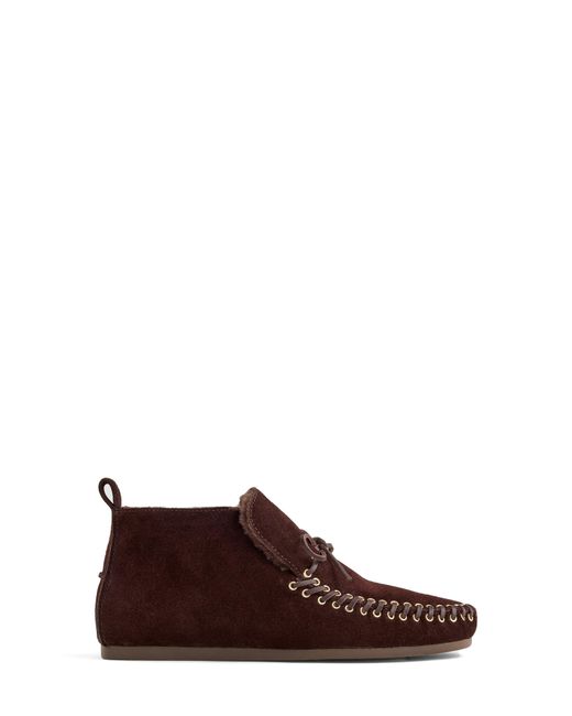 Madewell Brown The Meadow Bootie