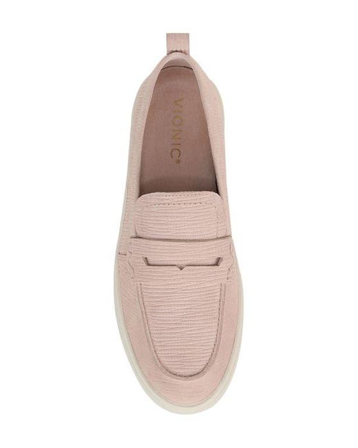 Vionic Pink Uptown Hybrid Penny Loafer
