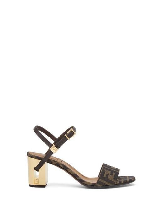 Fendi Multicolor Delfina Sandal