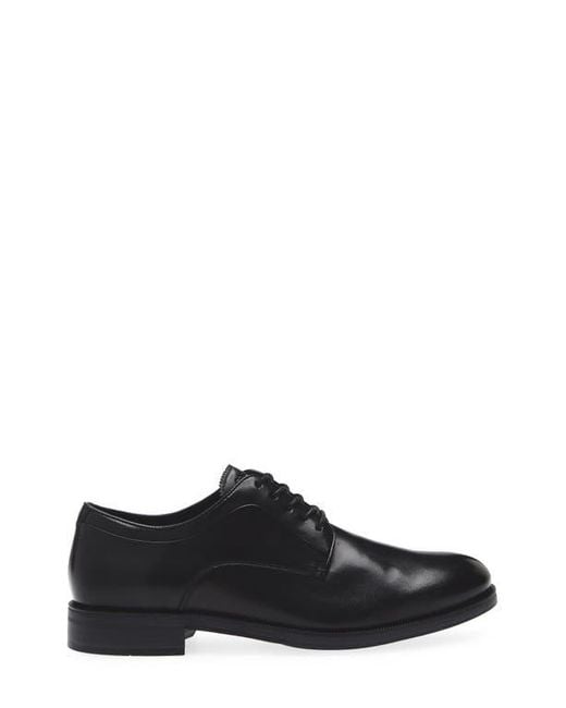 Cole Haan Black Dean Plain Toe Leather Derby for men